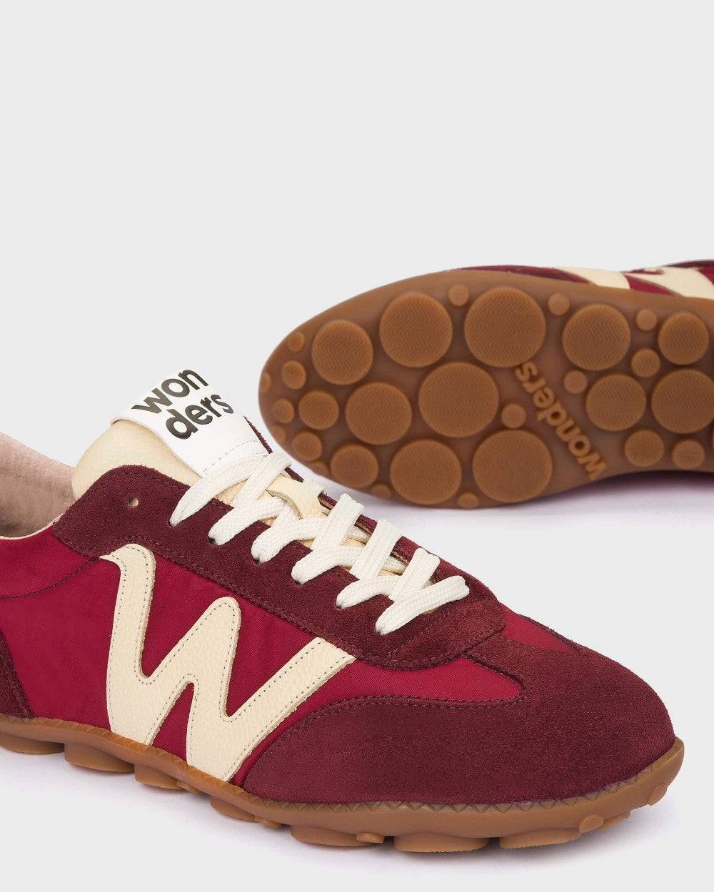 Deportiva Retro WONDERS Nysa 01 BURDEOS