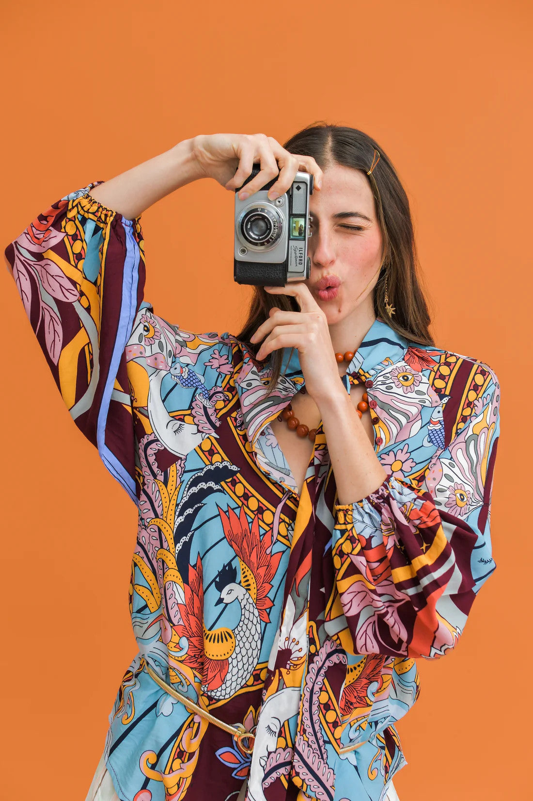 Blusa JAASE Wild Hearts Print Imogen