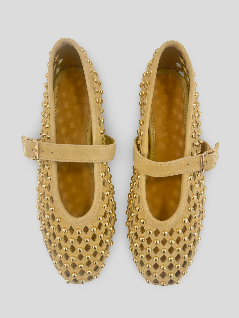 Bailarina Calada INUOVO Tacha Ante BEIGE