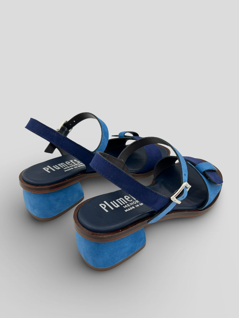 Sandalia PLUMERS Ante Combinado AZUL