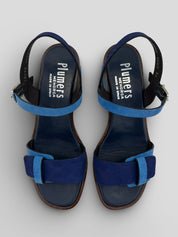 Sandalia PLUMERS Ante Combinado AZUL