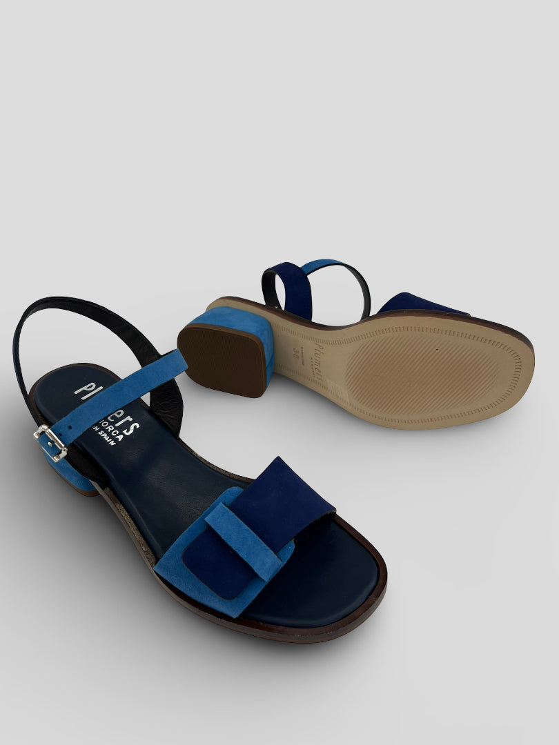 Sandalia PLUMERS Ante Combinado AZUL