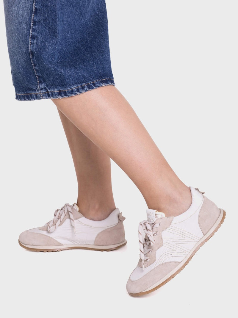 Deportiva Mujer WONDERS BeFoot BEIGE