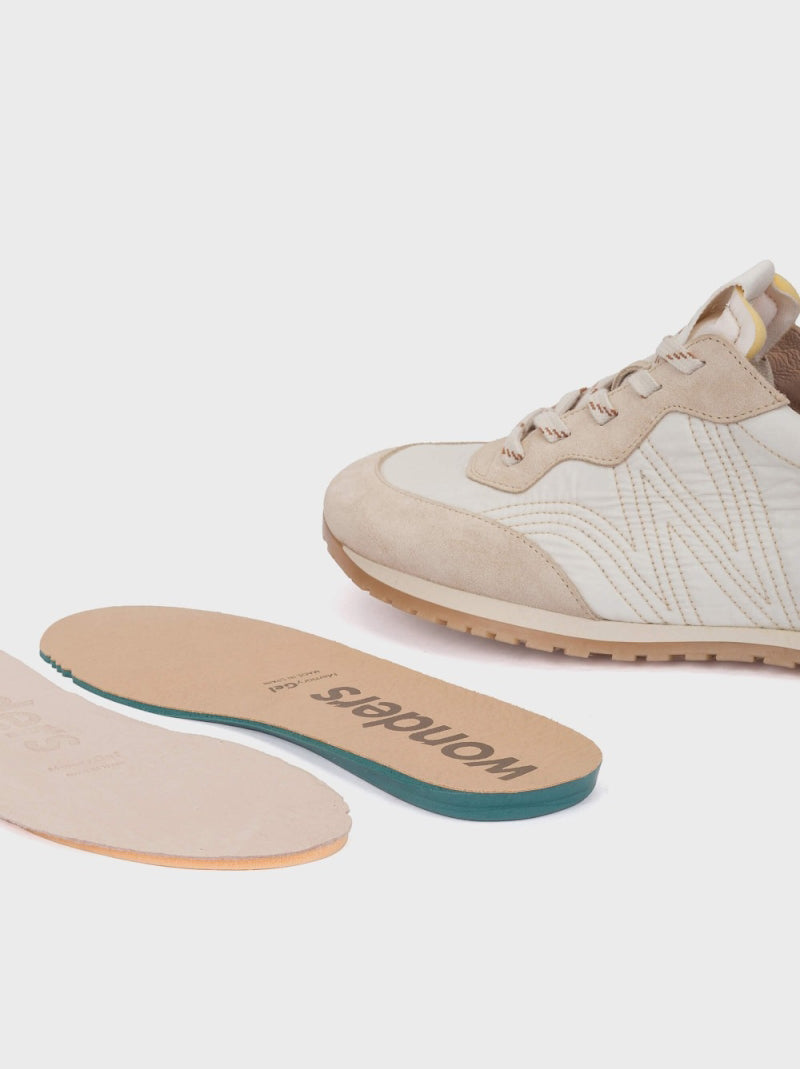 Deportiva Mujer WONDERS BeFoot BEIGE