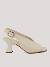 Sandalia UNISA Peep-Toe Piel BEIGE