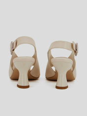 Sandalia UNISA Peep-Toe Piel BEIGE