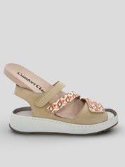 Sandalia COMFORT CLASS Combi BEIGE