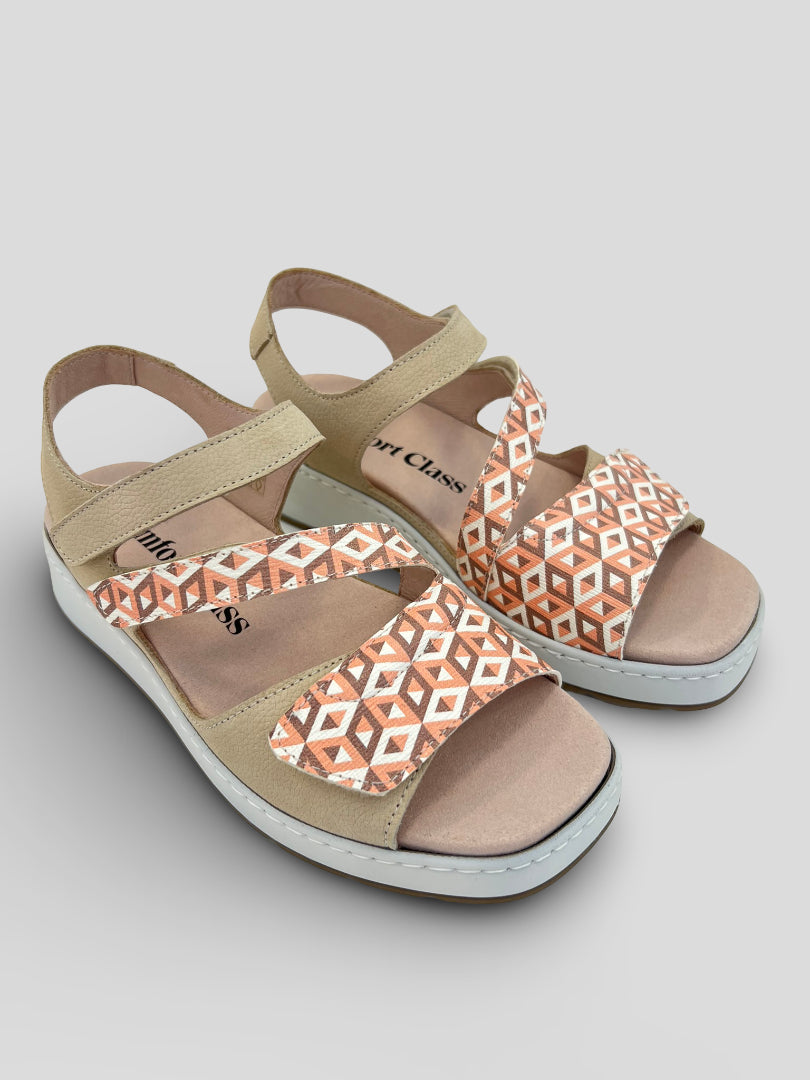 Sandalia COMFORT CLASS Combi BEIGE