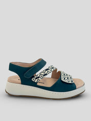Sandalia COMFORT CLASS Combi TURQUESA