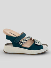 Sandalia COMFORT CLASS Combi TURQUESA