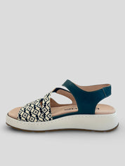 Sandalia COMFORT CLASS Combi TURQUESA