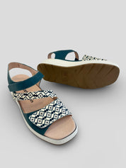 Sandalia COMFORT CLASS Combi TURQUESA