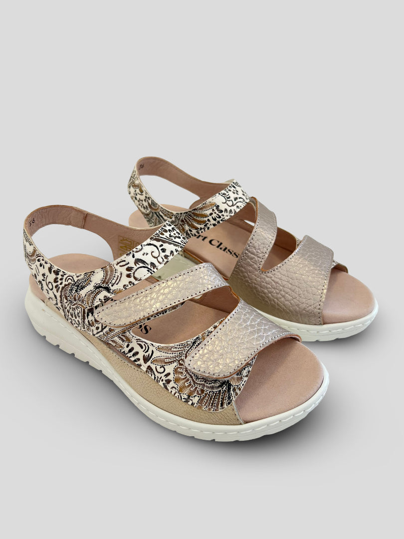 Sandalia COMFORT CLASS Paisley DORADO