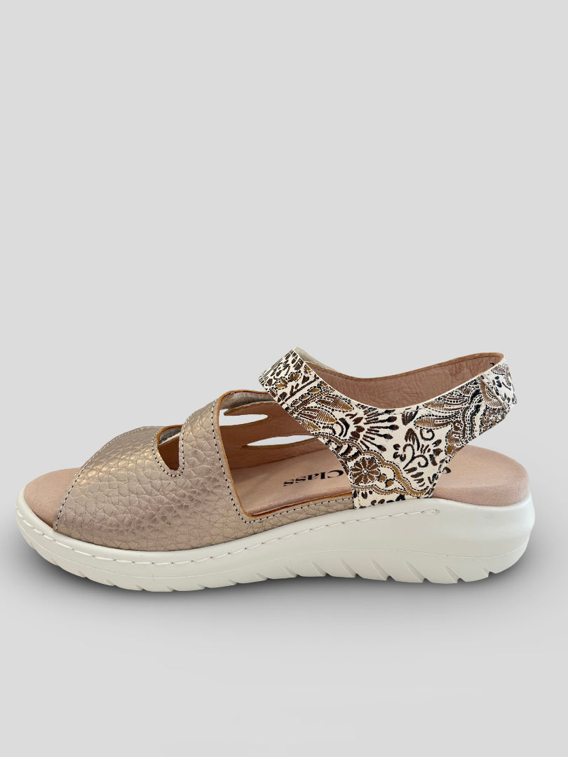 Sandalia COMFORT CLASS Paisley DORADO