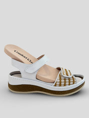 Sandalia COMFORT CLASS Rafia BLANCO