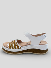 Sandalia COMFORT CLASS Rafia BLANCO