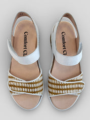 Sandalia COMFORT CLASS Rafia BLANCO