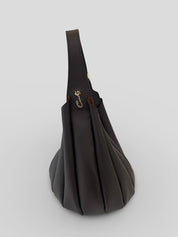 Bolso CATS Bucket Plisado Piel CHOCOLATE