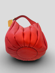 Bolso CATS Bucket Plisado Piel ROJO