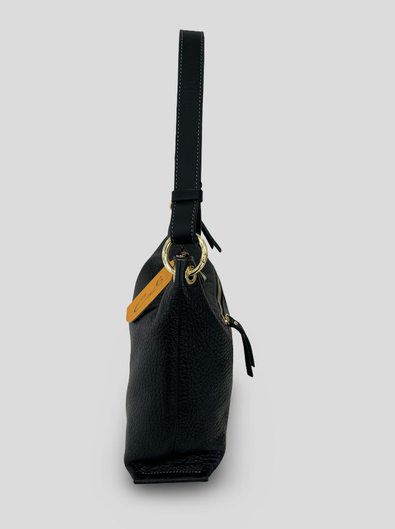 Bolso Hobo CATS Asa Dos Posiciones NEGRO