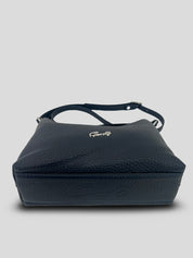 Bolso Bandolera CATS Piel Grabada MARINO