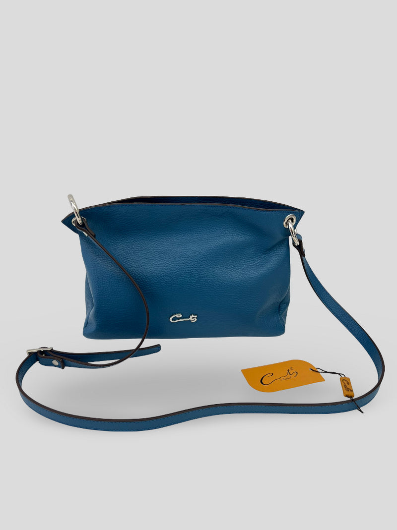 Bolso Bandolera CATS Argollas TURQUESA