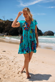 Vestido JAASE Tracey Isla Mare VERDE MAR