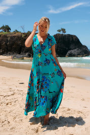 Vestido JAASE Carmen Isla Mare VERDE MAR