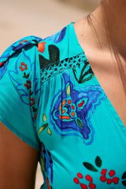 Vestido JAASE Carmen Isla Mare VERDE MAR