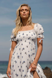 Vestido JAASE Lottis Juneberry BLANCO
