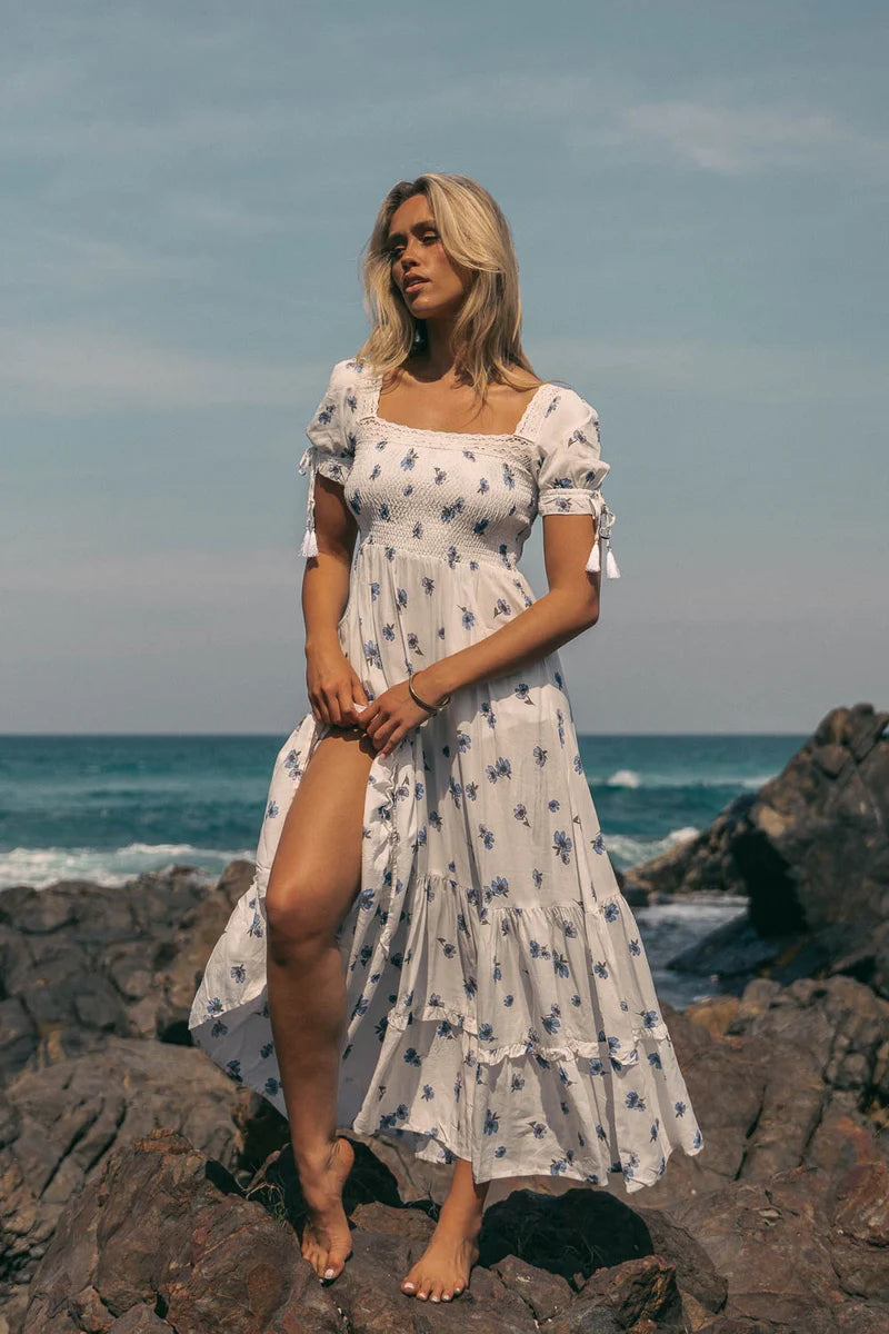 Vestido JAASE Lottis Juneberry BLANCO