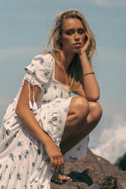 Vestido JAASE Lottis Juneberry BLANCO