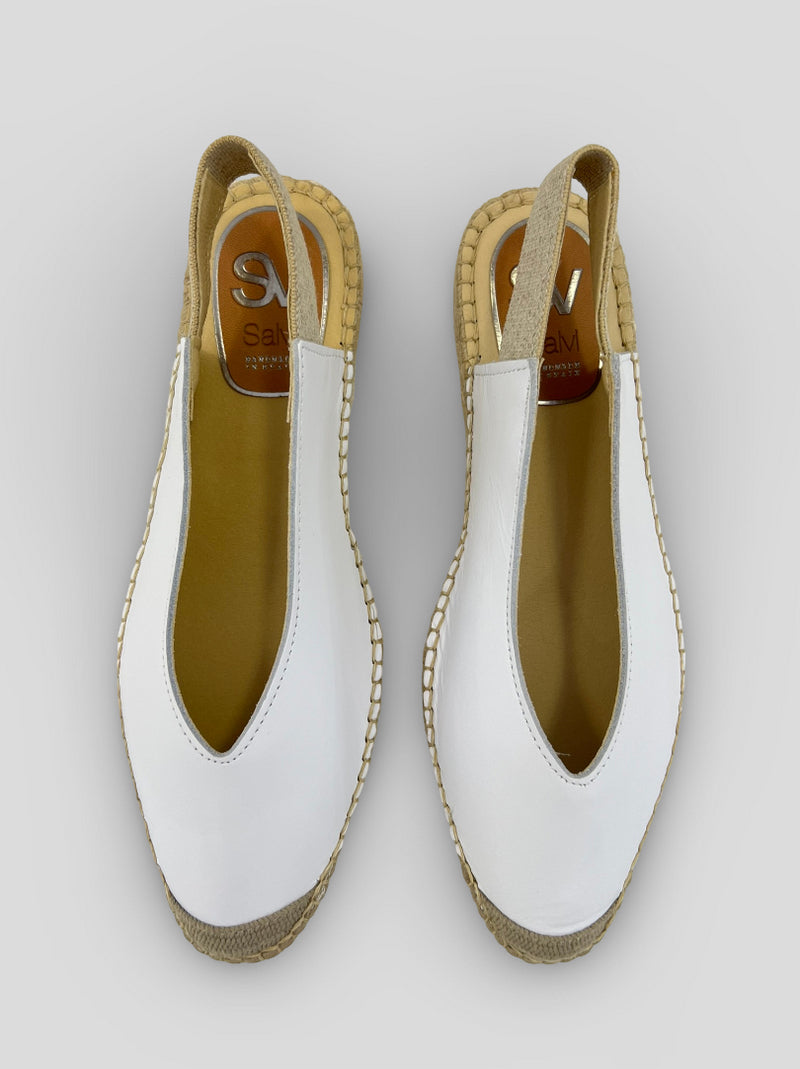 Alpargata SV Azahar Napa BLANCO