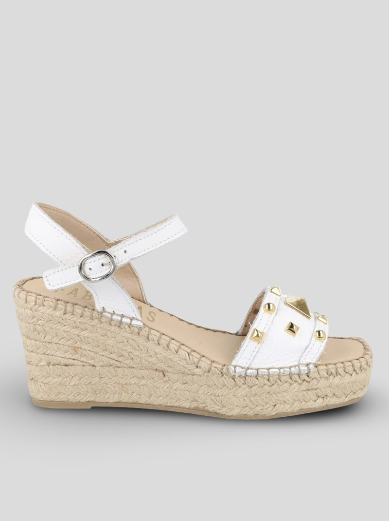 Sandalia FABIOLAS Laura Tachas BLANCO