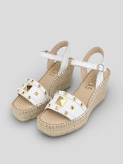 Sandalia FABIOLAS Laura Tachas BLANCO