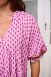Vestido JAASE Petal Mini Venus ROSA