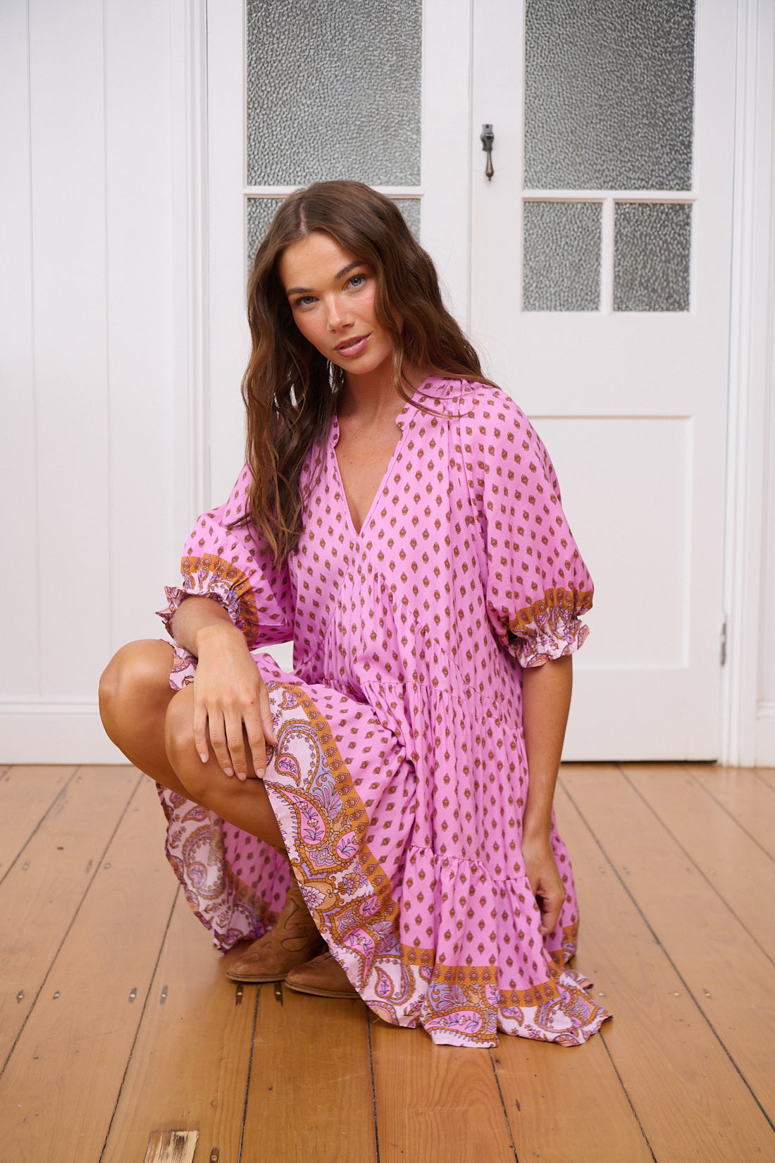 Vestido JAASE Petal Mini Venus ROSA