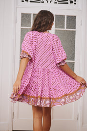 Vestido JAASE Petal Mini Venus ROSA