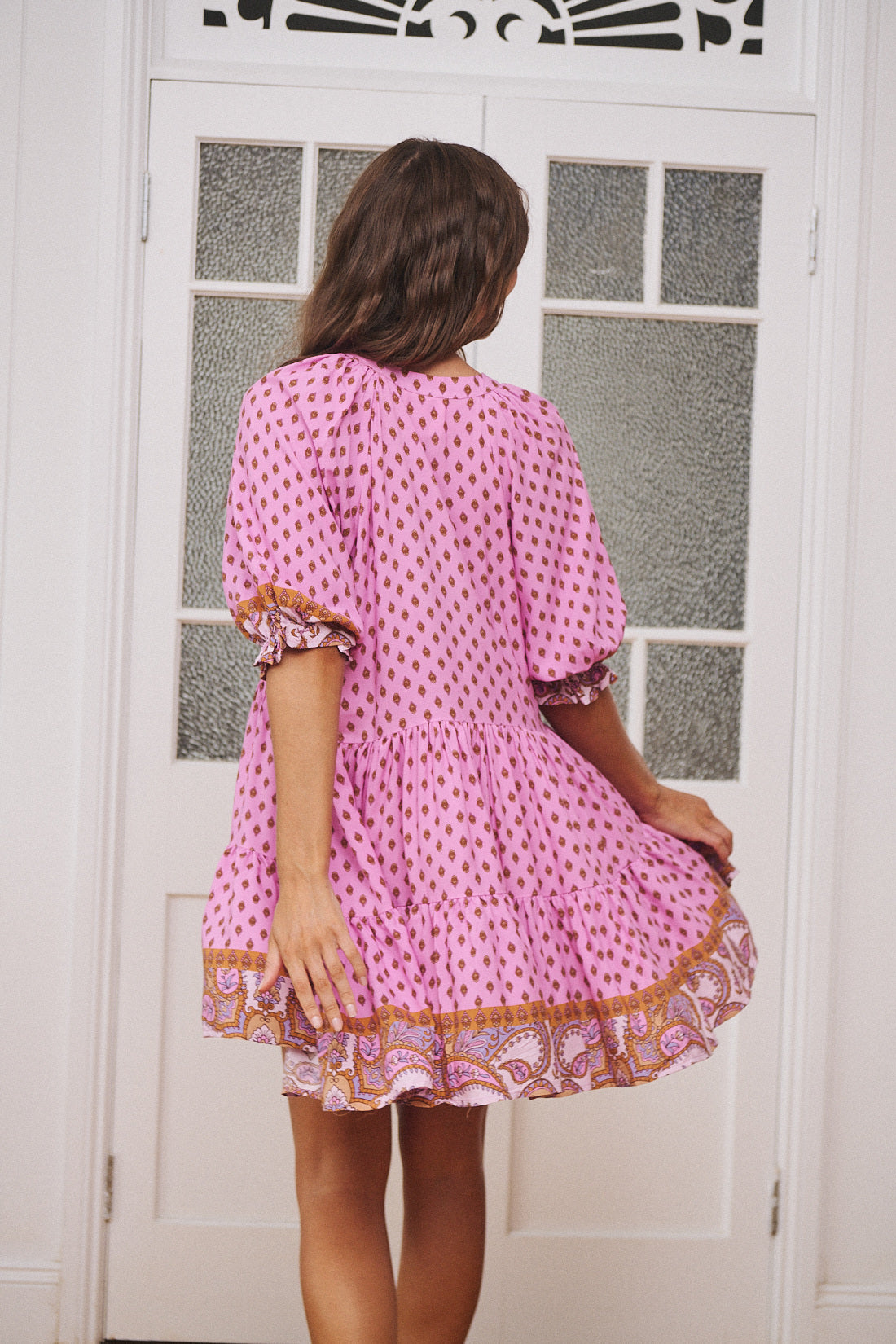Vestido JAASE Petal Mini Venus ROSA
