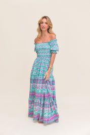 Vestido JAASE Claudette Boreal VERDE