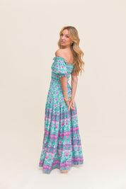 Vestido JAASE Claudette Boreal VERDE