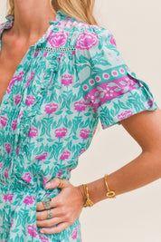Vestido Corto JAASE Remy Boreal VERDE