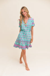 Vestido Corto JAASE Remy Boreal VERDE