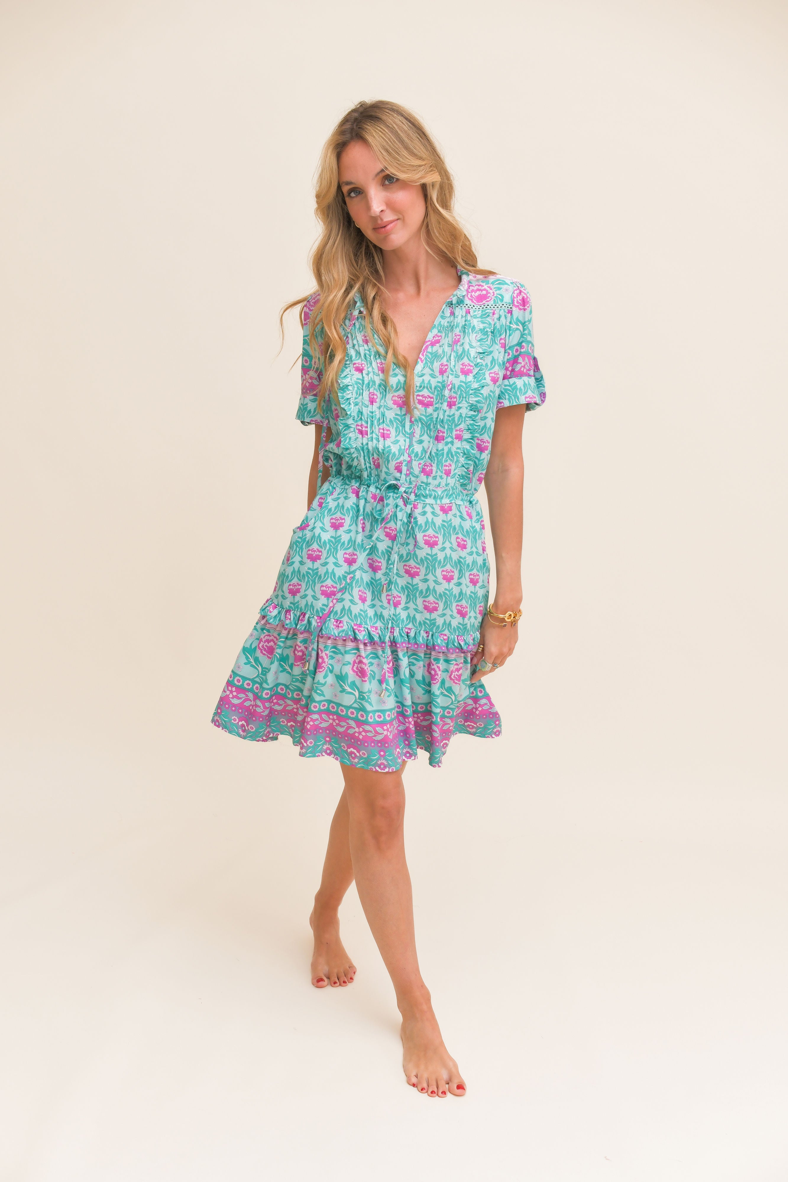 Vestido Corto JAASE Remy Boreal VERDE