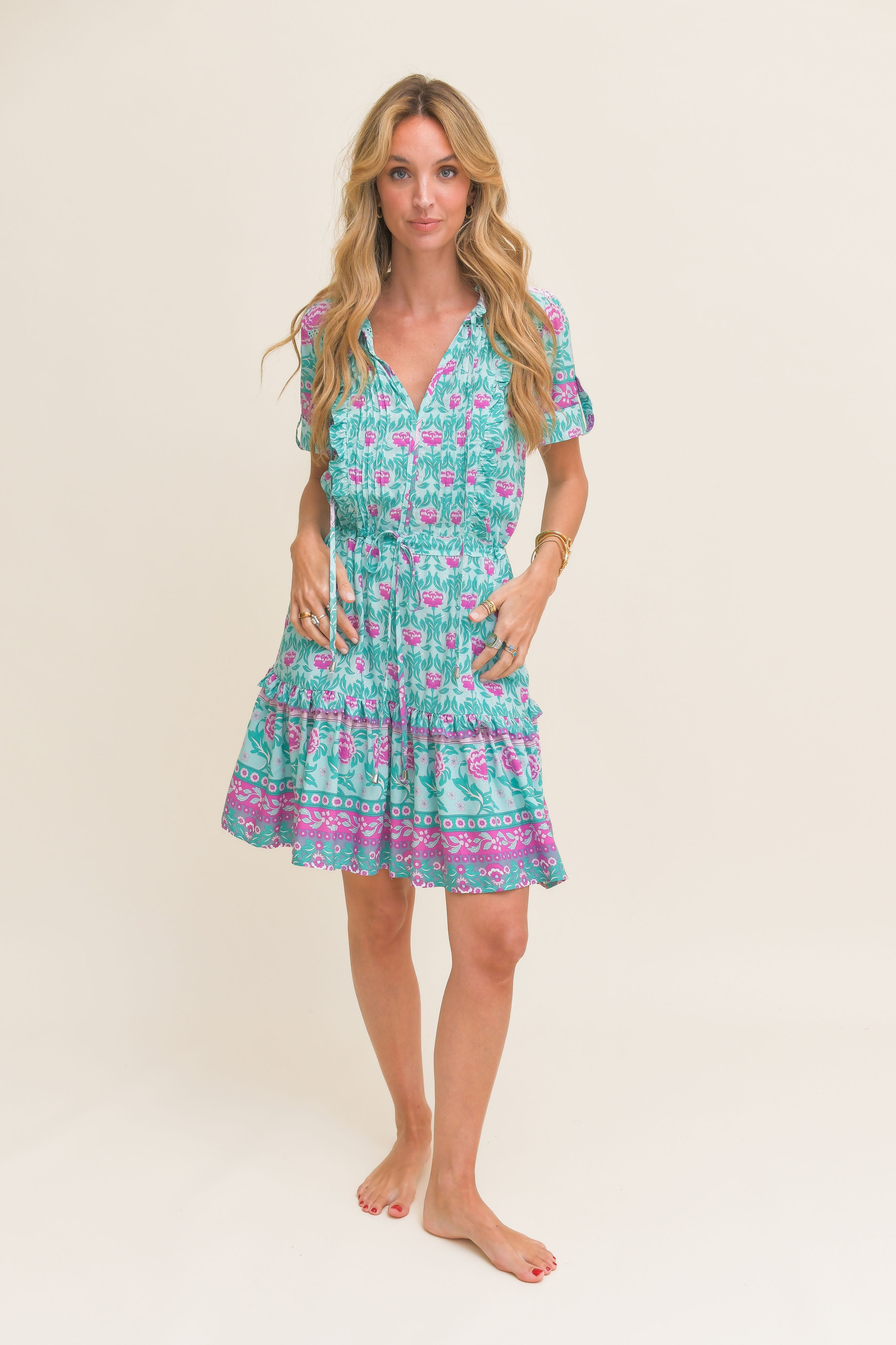 Vestido Corto JAASE Remy Boreal VERDE