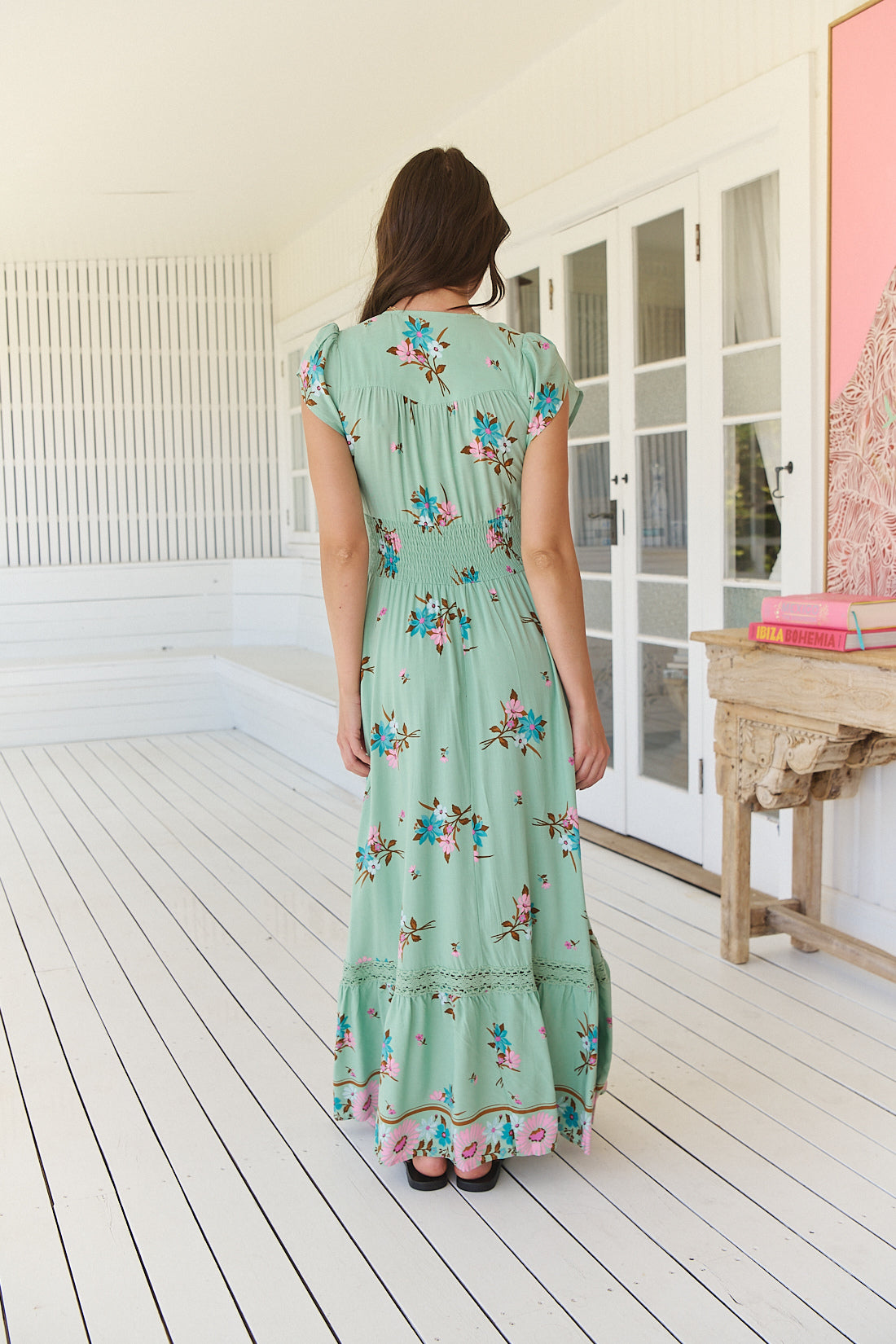 Vestido Largo JAASE Romi Maribel VERDE