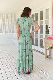 Vestido Largo JAASE Romi Maribel VERDE