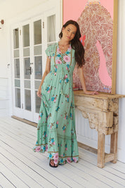 Vestido Largo JAASE Romi Maribel VERDE