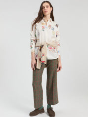 Camisa Crudo VILAGALLO Estampado Love