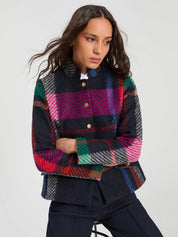 Chaqueta VILAGALLO Lana Cuadros